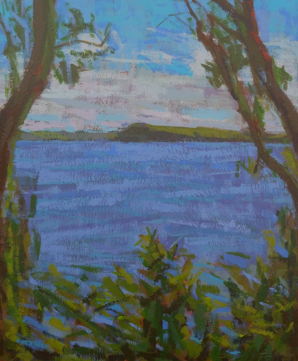 Study of Falmouth Bay from Pendennis Point